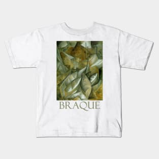 Fishing Boats by Georges Braque Kids T-Shirt